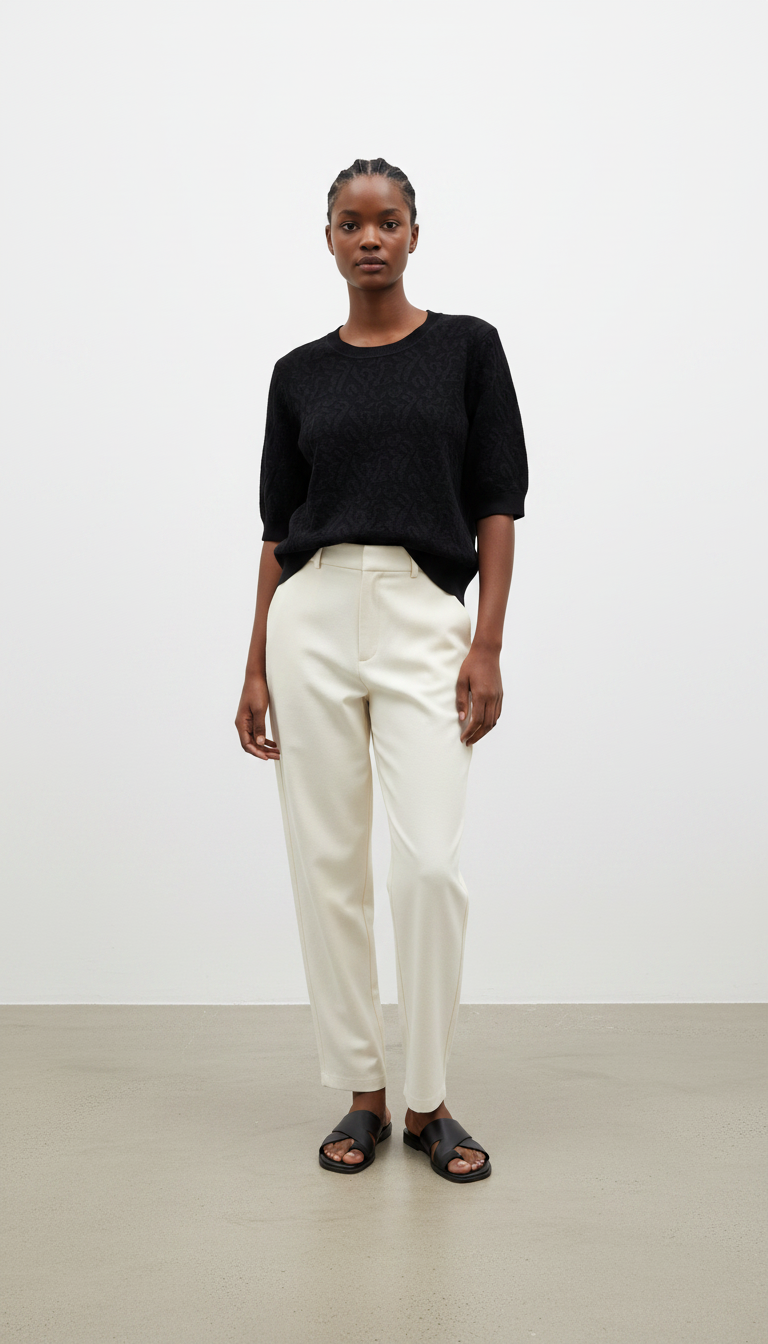 Kivara Knit Top - Model view