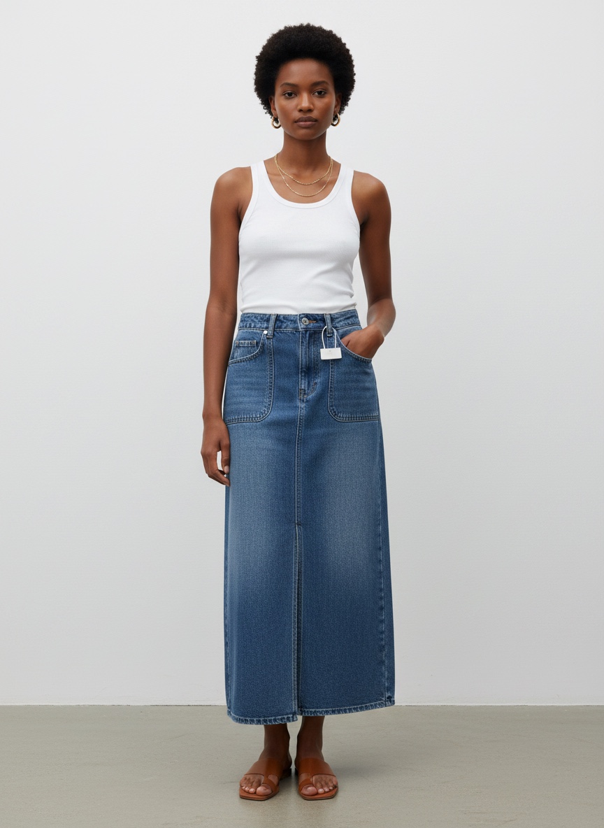 Denim Skirt