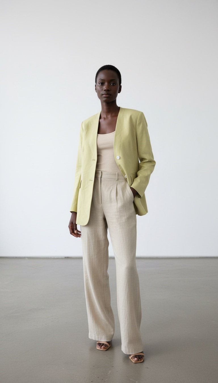 Nyelle Matcha Blazer