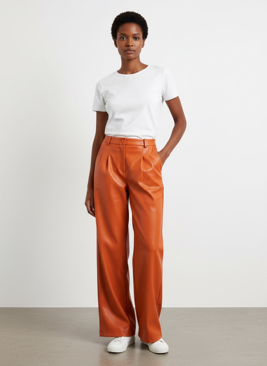 Ello Luxe Leather Trouser