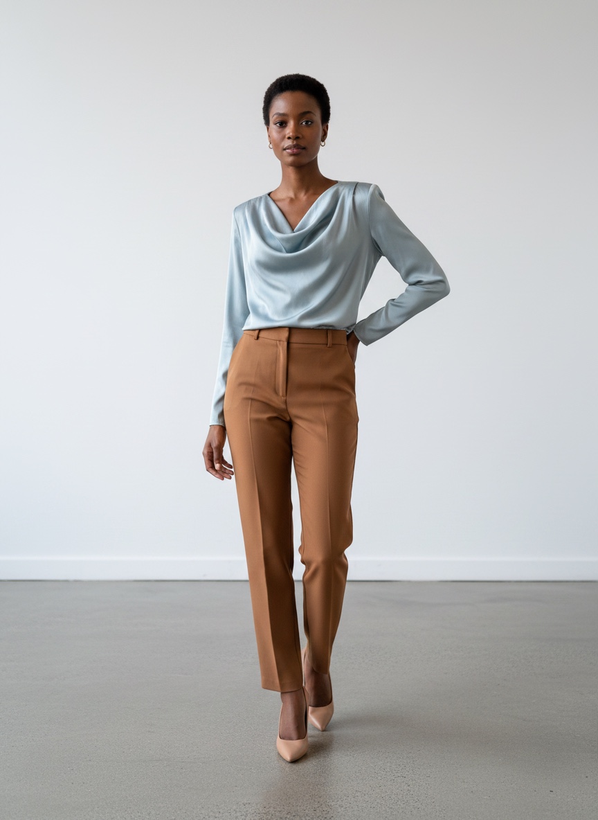 Qesto Satin Top