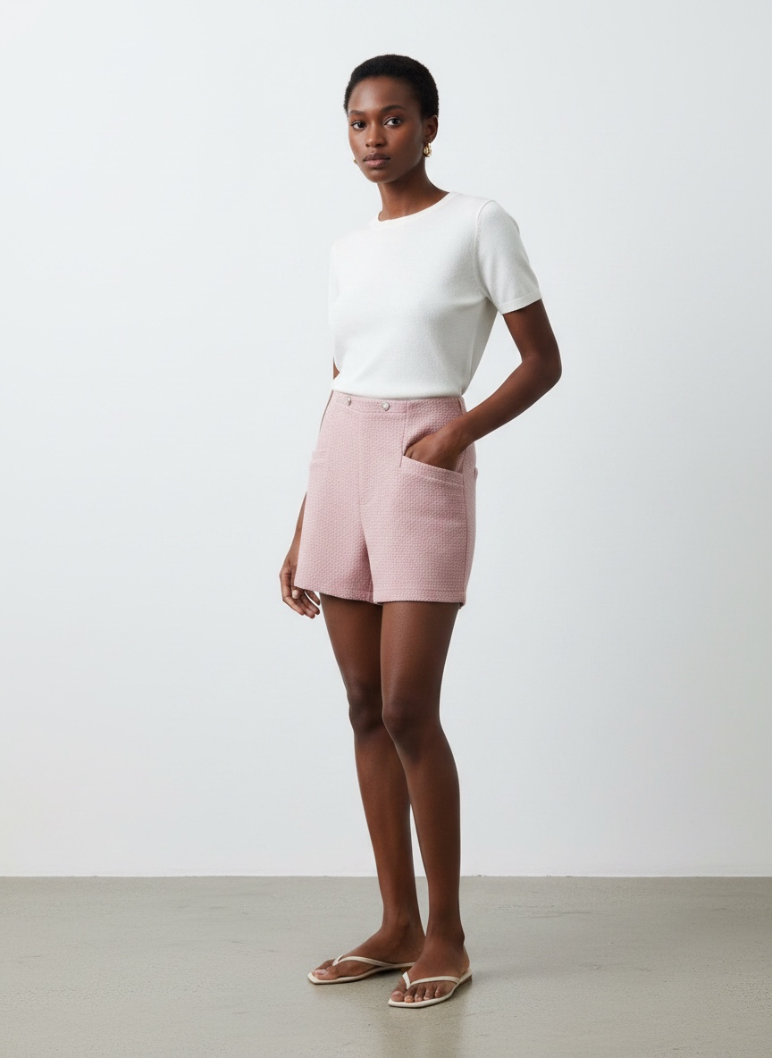 Sobe Tweed Shorts