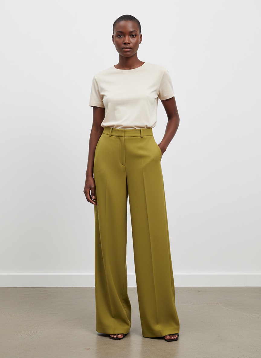 Nehir Tailored Wide Leg Trousers