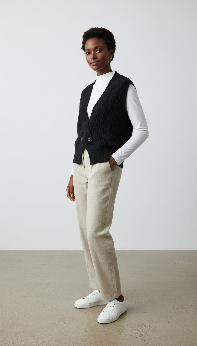 Amaris Sleevless Sweater