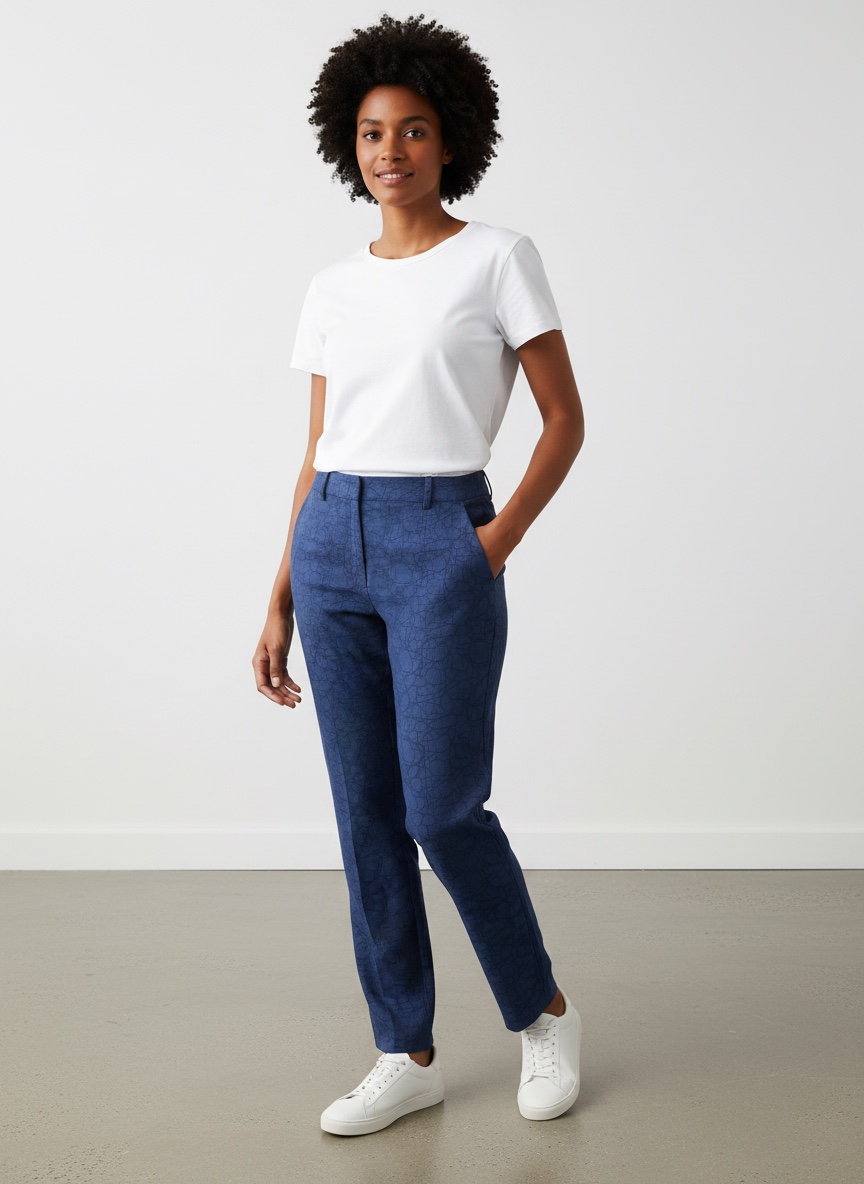 The Inkline Trouser - Midnight Blue
